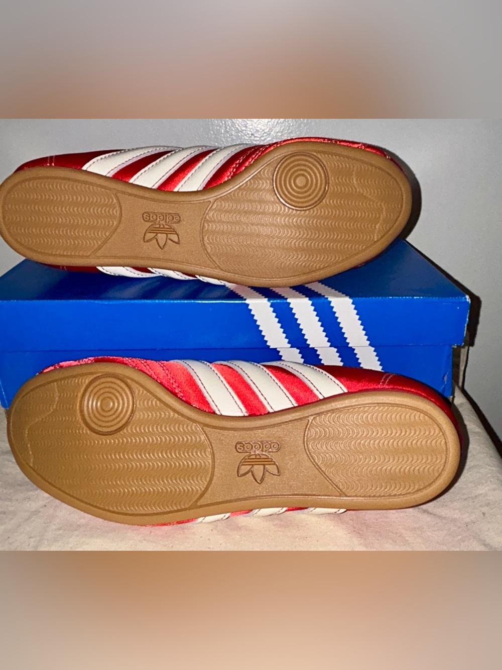 adidas Women's Taekwondo Lace "Better Scarlet". Size 6 New in Box with Tags - Picture 5 of 11